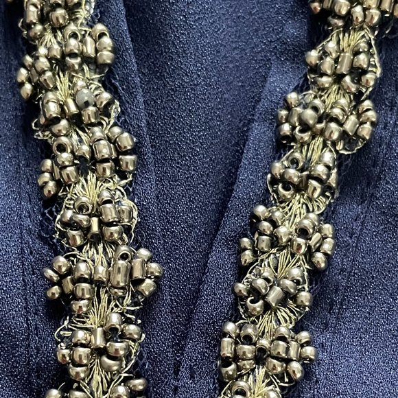 Nine West Sleeveless Beaded Lace Blouse NWT - Picture 5 of 7